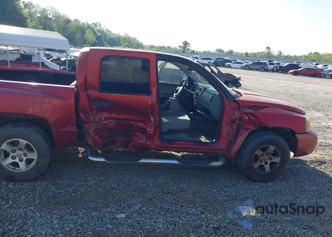 2007 Dodge Dakota Slt из США, поврежденный, VIN 1D7HE48N77S107448